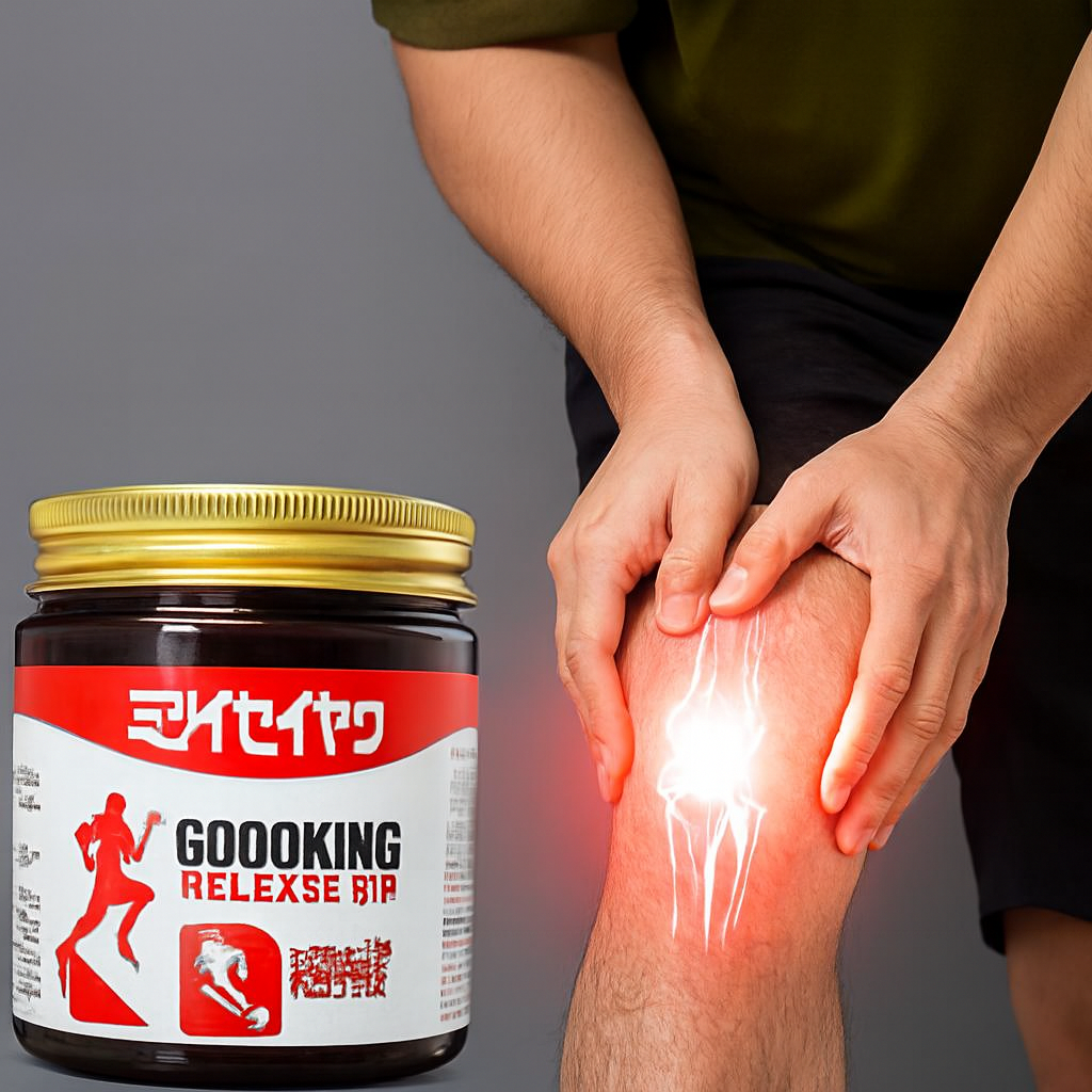 Japanese Original Massage Gel | Herbal Pain Relief Cream for Back, Neck, Knee, Shoulder & Muscle Stiffness